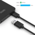 Unitek Y-C461GBK USB-A - microUSB 1 m Czarny