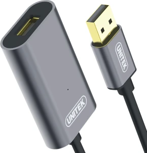 Unitek Y-271 USB-A - USB-A 5 m Srebrny