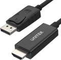 Unitek Y-5118CA DisplayPort - HDMI 1.8m czarny