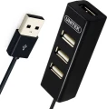 Unitek Y-2140 BLACK 4x USB-A 2.0