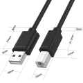 Unitek Y-C430GBK USB-A - micro-B 1 m Czarny