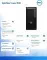 Dell Optiplex MT Core i3-13100 / 8 GB/256 GB SSD / DVD RW / KB / Mouse / Windows 11 Pro