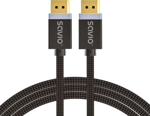 Savio SAVKABELCL-166 DisplayPort - DisplayPort 2m czarny