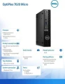 Dell OptiPlex 7020 Intel® Core™ i3 i3-14100T 8 GB DDR5-SDRAM 256 GB SSD Windows 11 Pro MFF Mini PC Czarny