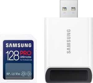 Samsung MB-SY128SB/WW Pro Ultimate SDXC 128 GB UHS-I U3 V30