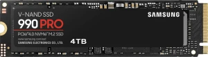 Samsung MZ-V9P4T0BW 990 PRO 4TB Gen4 NVMe