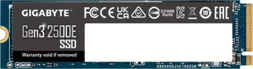Gigabyte Gen3 2500E 2TB M.2 2280 PCI-E x4 Gen3 NVMe