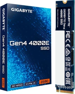 Gigabyte 4000E 250GB M.2 2280 PCI-E x4 Gen4 NVMe