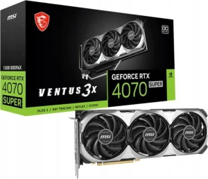 MSI GeForce RTX 4070 SUPER Ventus 3X OC 12GB GDDR6X