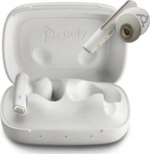 HP Poly Voyager Free 60+ UC M Białe +BT700 USB-C Adapter +Touchscreen Charge Case