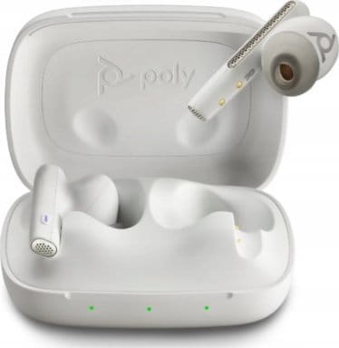 HP Poly Voyager Free 60+ UC M Białe +BT700 USB-C Adapter +Touchscreen Charge Case