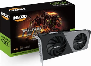 Inno3D GeForce RTX 4060 Twin X2 8GB GDDR6  N40602-08D6-173051N