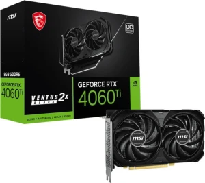 MSI GeForce RTX 4060 Ti Ventus 2X Black V512-001R