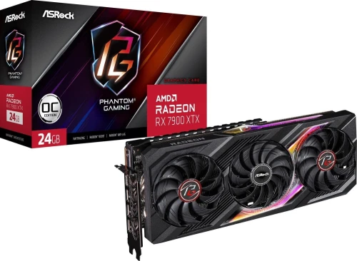 ASRock Radeon RX 7900 XTX Phantom Gaming OC 24GB GDDR6
