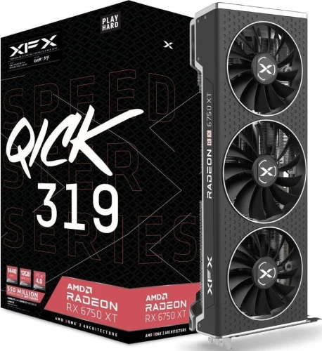 XFX Speedster QICK 319 Radeon RX 6750 XT 12GB GDDR6