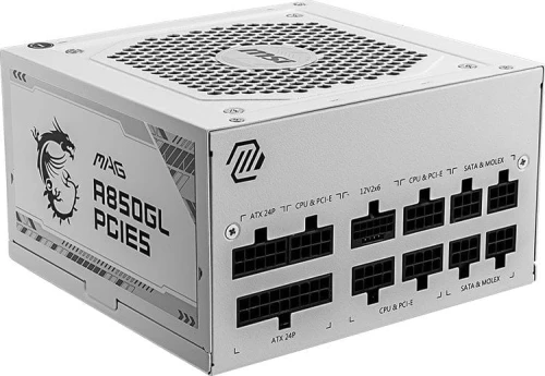 MSI MAG A850GL PCIE5 White 850W