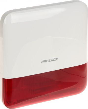 Hikvision BEZPRZEWODOWY SYGNALIZATOR ZEWNĘTRZNY DS-PS1-E-WE/RED