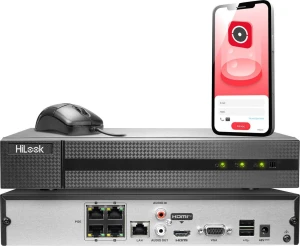 HiLook NVR-4CH-4MP/4P