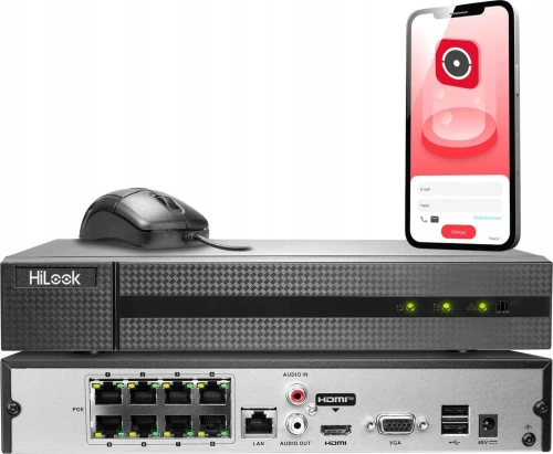 Hikvision NVR-8CH-5MP/8P