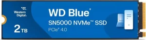 WD Blue SN5000 2TB M.2 2280 PCI-E x4 Gen4 NVMe WDS200T4B0E