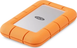 LaCie Rugged Mini 4TB STMF4000400 Srebrno-pomarańczowy