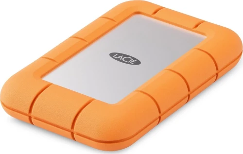 LaCie Rugged Mini 4TB STMF4000400 Srebrno-pomarańczowy