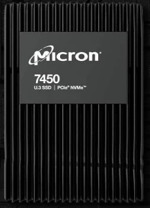 Micron 7450 PRO 3.84TB U.3 PCI-E x4 Gen 4 NVMe  MTFDKCC3T8TFR-1BC1ZABYYR