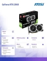 MSI Karta graficzna GeForce RTX 2060 SUPER VENT US OC 8G 256BIT GDDR6 3DP/HDMI