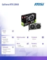 MSI Karta graficzna GeForce RTX 2060 SUPER GAMING X 8G GDDR6 256BIT 3DP