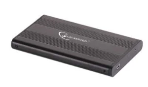 Gembird  SATA Aluminium Black
