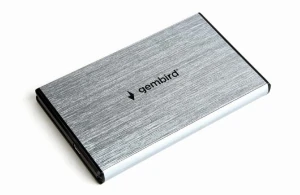 Gembird USB3.0/aluminium/szara