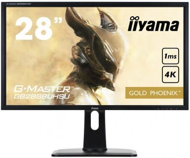 IIYAMA Monitor 28 GB2888UHSU-B1 Gold Phoenix 4K DP/HAS/SPEAKERS/USB