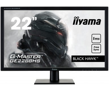 IIYAMA Monitor 22 GE2288HS-B1 BLACK HAWK 1ms FullHD