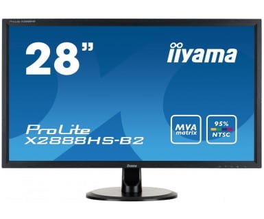 IIYAMA Monitor 28 X2888HS-B2 MVA,FLICKERFREE,SPEAKERS 1920X1080,178/178