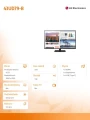 LG Electronics Monitor 43 43UD79-B IPS 4K UHD 5ms