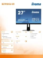 IIYAMA Monitor 27 B2791HSU-B1