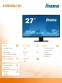 IIYAMA Monitor 27 X2783HSU-B3