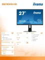 IIYAMA Monitor 27 XB2783HSU-B3