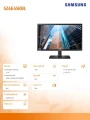 Samsung Monitor 24 cale S24E45KBL