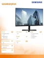 Monitor 24 cale Samsung S24H850QFUX LS24H850QFUXEN