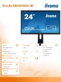 IIYAMA Monitor 23.8 ProLite XB2483HSU-B3