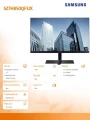 Samsung Monitor 27 S27H850QFUX