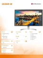 LG Electronics Monitor 32UD89-W