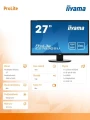 IIYAMA Monitor 27 E2783QSU-B1