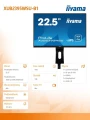 IIYAMA Monitor 22.5 XUB2395WSU-B1
