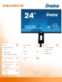 IIYAMA Monitor 24 XUB2493HS-B1