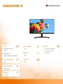 LG Electronics Monitor 24 24MK600M-B