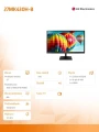LG Electronics Monitor 27MK430H-B