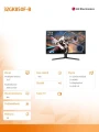 LG Electronics Monitor 32GK850F-B