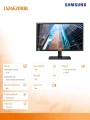 Monitor 24 cale Samsung LS24E20KBL LS24E20KBL/EN